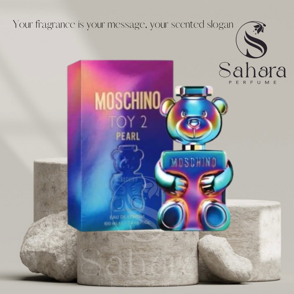 [ FULL BOX ] Moschino Toy 2 Pearl EDP 100ml | Nước hoa nữ hương hoa cỏ xạ hương | Sahara Perfume