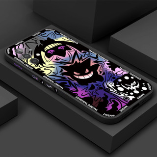 Ốp Lưng Samsung Galaxy A54 A34 A14 A35 A05 A05S A15 A55 A31 A33 A53 A73 A52 A52S A23 A32 A72 A13 A51 A71 Anime Pokemon Gengar Graffiti Happy Demon Vỏ Silicon Mềm