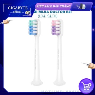 Bộ 2 bàn chải điện xiaomi dr-bei sonic loại sạch eb-n0202