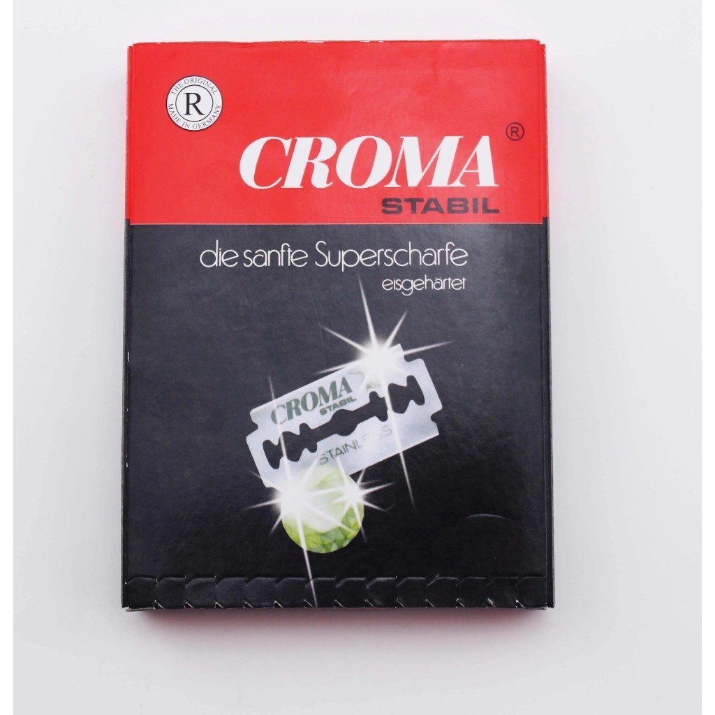 Dao tem CROMA hộp 10 lưỡi - hàng loại 1 chuẩn Đức.