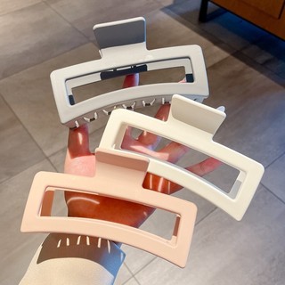Kẹp tóc càng cua Hàn Quốc cỡ lớn SIZE 13cm nữ đẹp hottrend nhám iLita cặp búi tóc dễ thương cào 10 răng, 14 răng