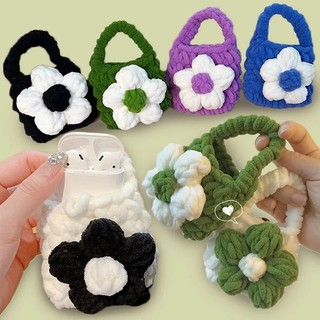 Thời Trang Mini Dệt Kim Hoa Túi Xách Mềm Mại Sang Trọng Móc Tai Nghe Son Môi Trang Sức Túi Bảo Quản Bé Gái Handmade Di Động Ví Đựng Tiền Xu