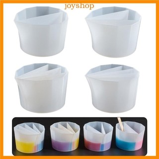 Joy Silicone Epoxy Nhựa Trộn Keo Cốc Dụng Cụ Đo Màu Trộn UV Phân Phối Cốc Thiết Bị DIY Trang Sức Dụng Cụ
