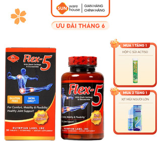 Viên Uống Xương Khớp Olympian labs Flex-5 Chăm Sóc Sức Khoẻ Xương Khớp 30 Viên