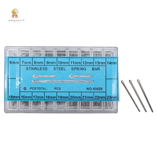 Pengtao12 Dây Đồng Hồ Chia Chân Có Hộp Thép Không Gỉ Đồng Hồ Vòng Tay Dây Đeo Liên Kết Chân Mới