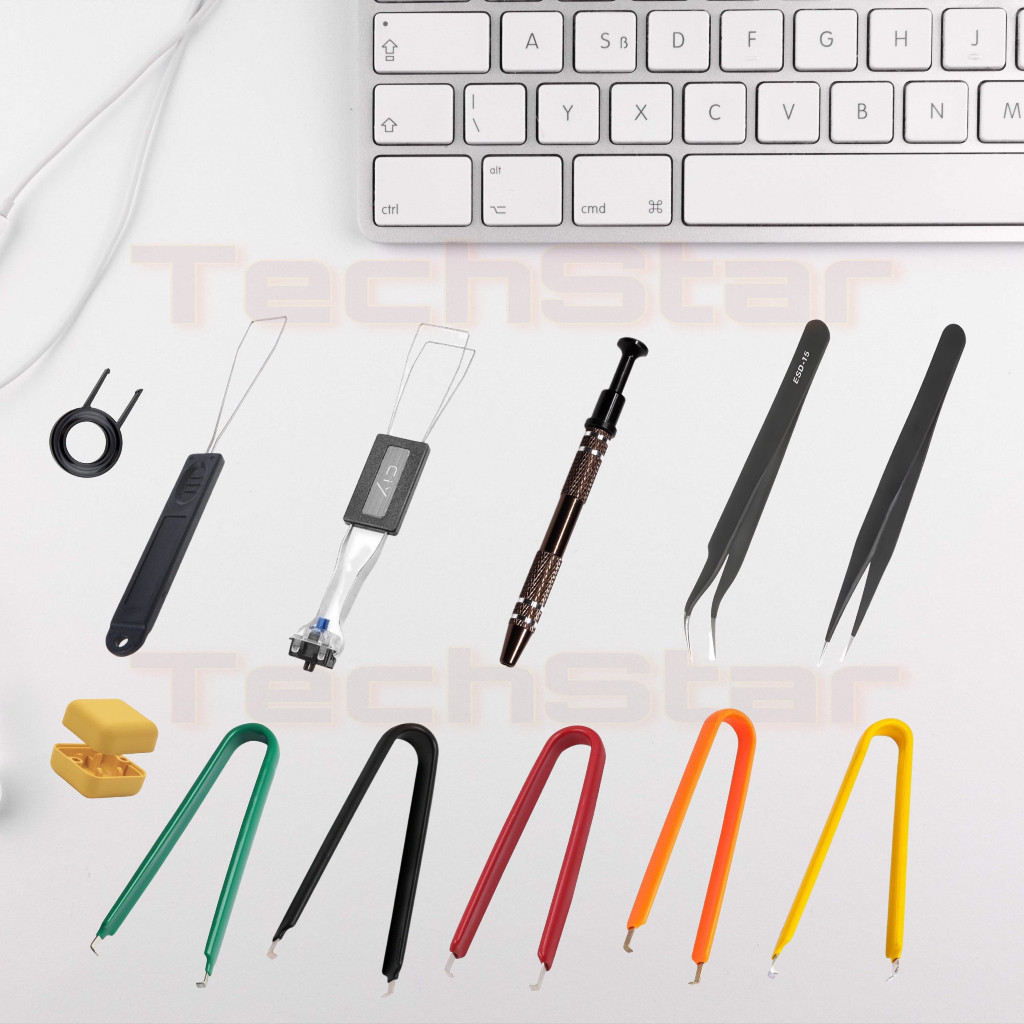Tổng Hợp Dụng Cụ Tháo Keycap - Tháo Switch / Open Switch / Nhíp tweezers cao cấp giá rẻ