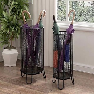Umbrella Storage Rack Umbrella Storage Rack Commercial Door Umbrella Bucket Household Umbrella Bucket Light Luxury Floor Simple Umbrella Stand