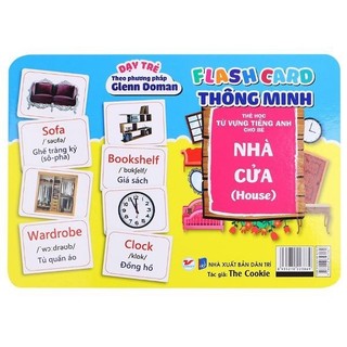 Sách - Flash Card Thông Minh - Thẻ Học Từ Vựng Tiếng Anh Cho Bé: Nhà Cửa