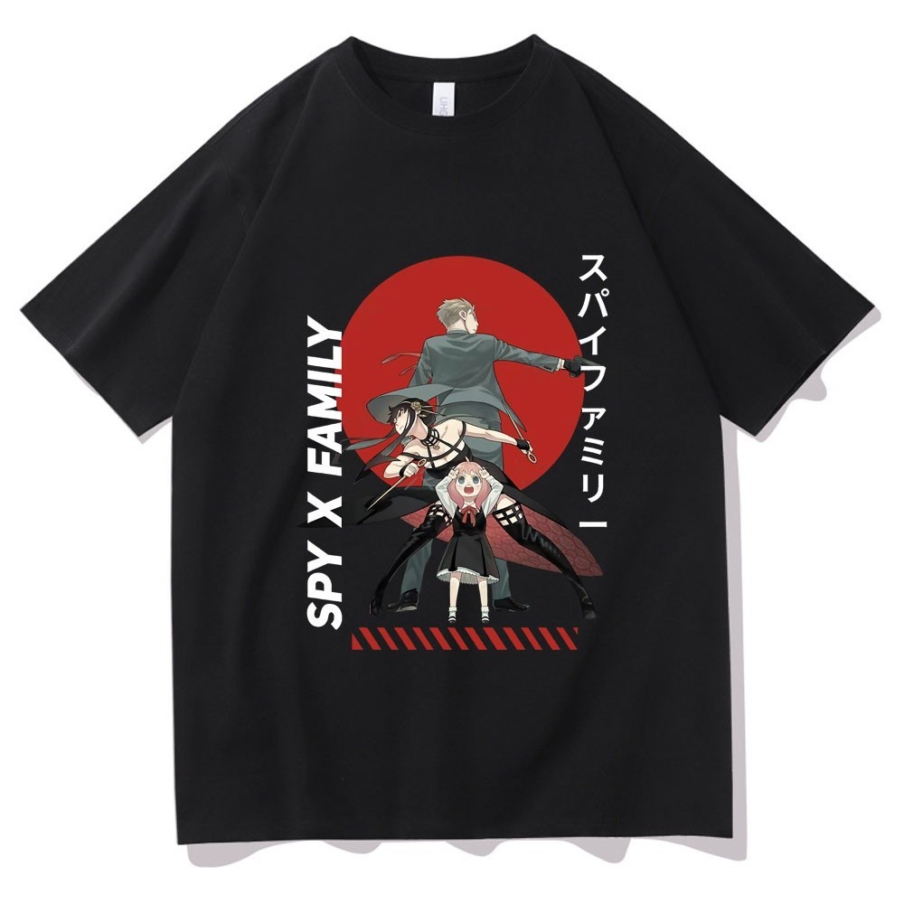 Áo thun Anime Spy X Family Anya Forger Yor Forger Loid Forger  unisex nam nữ độc đẹp cực HOT giá rẻ 