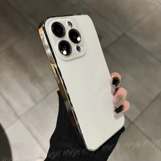 Ốp điện thoại kính mờ AG chính hãng sang trọng cho iPhone 15 Pro Max 11 12 13 14 Pro Max 14 15 Plus Vỏ sốc PC mạ có màng bảo vệ mặt sau cứng