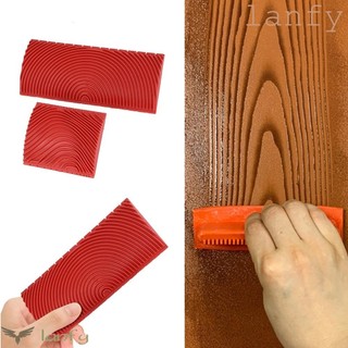 Lanfy Gỗ Hạt Tranh Dụng Cụ Cao Su DIY Trang Trí Tường Hộ Gia Đình Nghệ Thuật Treo Tường Gỗ Hạt Họa Tiết Gỗ Hạt Bảng