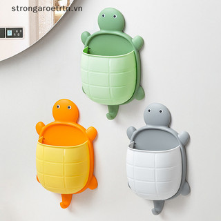 Strongaroetrtn 1 Cái Dễ Thương Thiết Kế Rùa Tường Tự Dính Giá Để Đồ Bàn Chải Đánh Răng Giá Đỡ Hoạt Hình Phòng Tắm Tổ Chức Bàn Chải Đánh Răng Giá Để Đồ VN