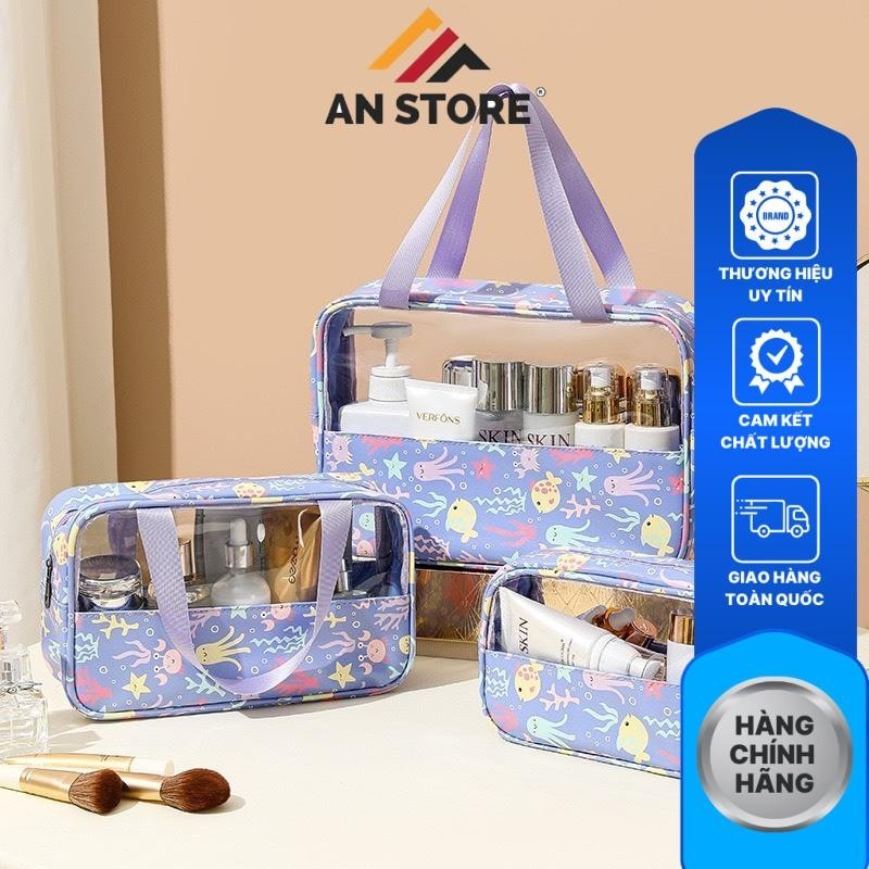 SET 3 TÚI ĐỰNG MỸ PHẨM, ĐỰNG ĐỒ DU LỊCH