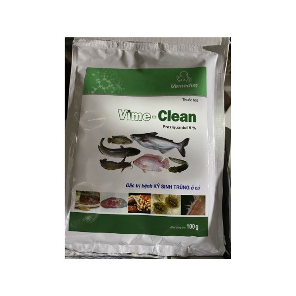 Vime Clean ký sinh trùng trên cá 100gr