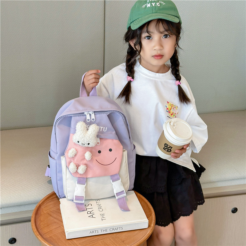 Lefflow Học Sinh Tiểu Học Mới Ba Lô Học Hoạt Hình Trẻ Em Phong Cách Ba Lô Bé Gái Schoolbag Mới Ba Lô