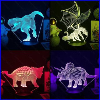 Yb Khủng Long Đèn Ngủ Cảm Ứng Từ Xa LED Máy Bay Mô Hình Đèn Trẻ Em USB Chiếu Sáng Phòng Ngủ Trang Trí Nhà Quà Tặng Cho Bé Trai