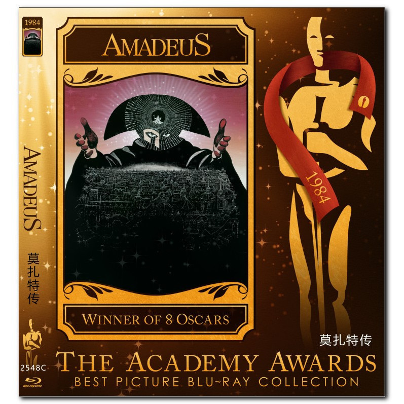 [Tiếng Anh] Blu-ray HD Movie 4K UHD 1080P Amadeus 4K