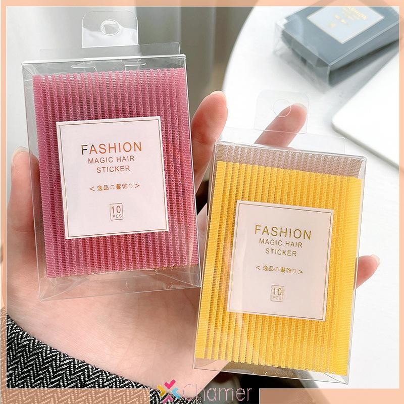 [Chamer] 10 Cái / gói Cắt Tóc Dán Miếng Dán Tóc Dấu Vết Kẹp Cắt Tóc Kẹp Tóc Giữ Tóc Cắt Kiểu Tóc Miế