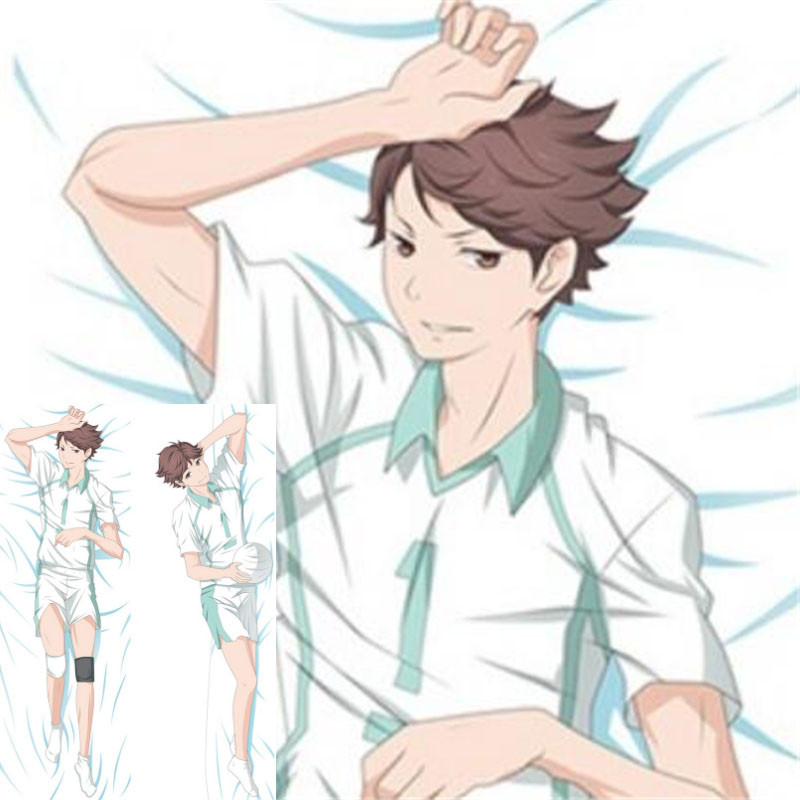 Anime Haikyuu Oikawa Tooru Tobio Kageyama Cosplay Gối Chống Đỡ