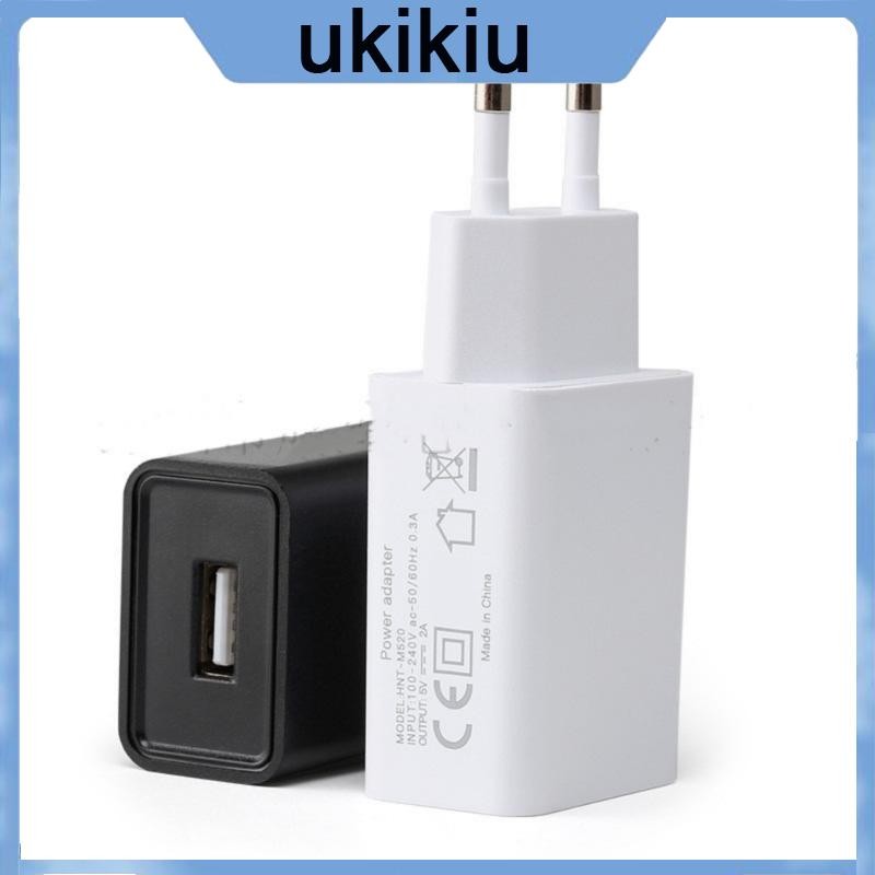 European Charger Adapter 5V 2A Charging Head for Smartphones Devices AC100-240V