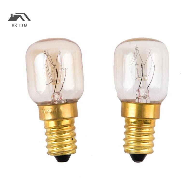 < Rctlb > 1pc E14 15W / 25W Bóng đèn nấu nướng màu trắng ấm 220-230V.