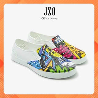   PHOM NHỎ  Giày nhựa lỗ nam nữ đi mưa đi biển siêu nhẹ chống nước Urban Footprint D2201 