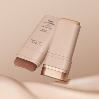 Derol Foundation Stick Amazon Cung cấp độc quyền với cọ 5 màu 20g Kem nền