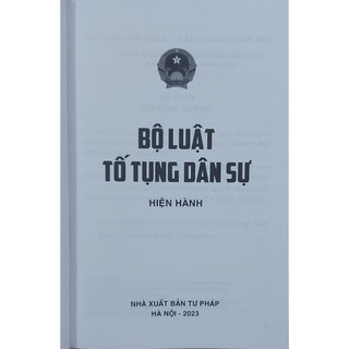 Sách - Bộ Luật Tố Tụng Dân Sự (Hiện Hành)