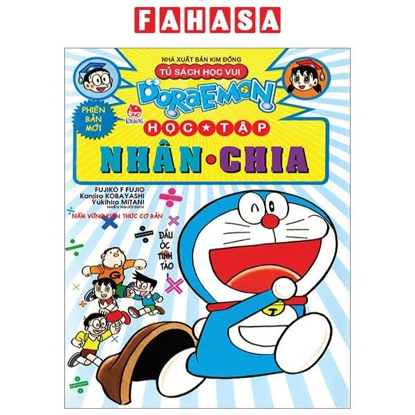 Sách Doraemon Học Tập - Nhân Chia (Tái Bản 2024)