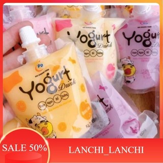 sỉ 1 bịch 10 gói sữa chua hương hoa quả yogurt