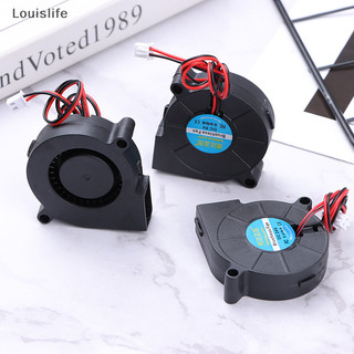 Louislife dc 5v 12v 24v 5015 máy thổi quạt turbo đường kính tản nhiệt 5cm quạt ly tâm làm mát tốc độ cao wsd