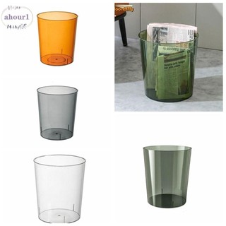 Thùng rác trong suốt AHOUR1, Thùng rác PET dày, Hộp đựng tổ chức Hộp đựng rác bền đa chức năng chống vỡ Nhà bếp