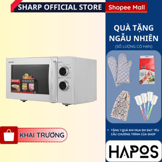 Lò vi sóng Sharp 23 Lít Chính hãng 900W, giá tốt giao ngay, Microwave hâm nóng, rã đông R-32A2VN-S - HAPOS OFFICIAL