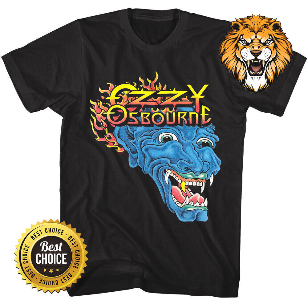 Áo thun nam Ozzy Osbourne Blue Dragon Tattoo