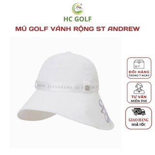 Mũ golf nữ ST ANDREW Nón thể thao vành rộng chống nắng phong cách Hàn Quốc 2024- HC GOLF
