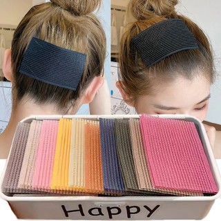 Miếng đệm cố định tóc gãy - 10 Cái Màu trơn Bangs Magic Paste - Dụng cụ tạo kiểu tóc - Bộ ổn định viền tóc phía trước - Miếng dán trang điểm rửa mặt