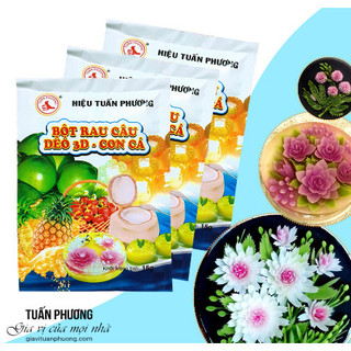 1 Gói Bột rau câu dẻo 3D - Con cá (10g)