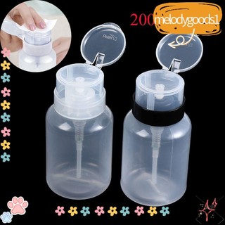 Bình đựng nước rửa bằng gel uv dạng bơm 200ml 200ml cho nữ melodygoods1