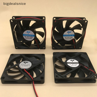 Bigdealsnice dc quạt không chổi than vỏ máy tính quạt làm mát 5v 12v 24v vòng bi quạt làm mát cpu có hai dòng zbn