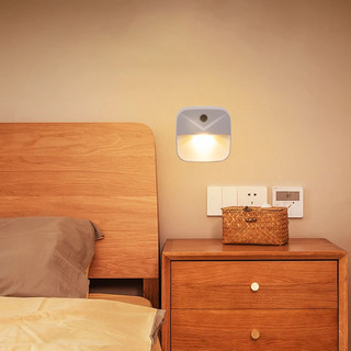 【VARSTR】6pcs LED Night Light Control Plug-In Intelligent Light Small Night Light
