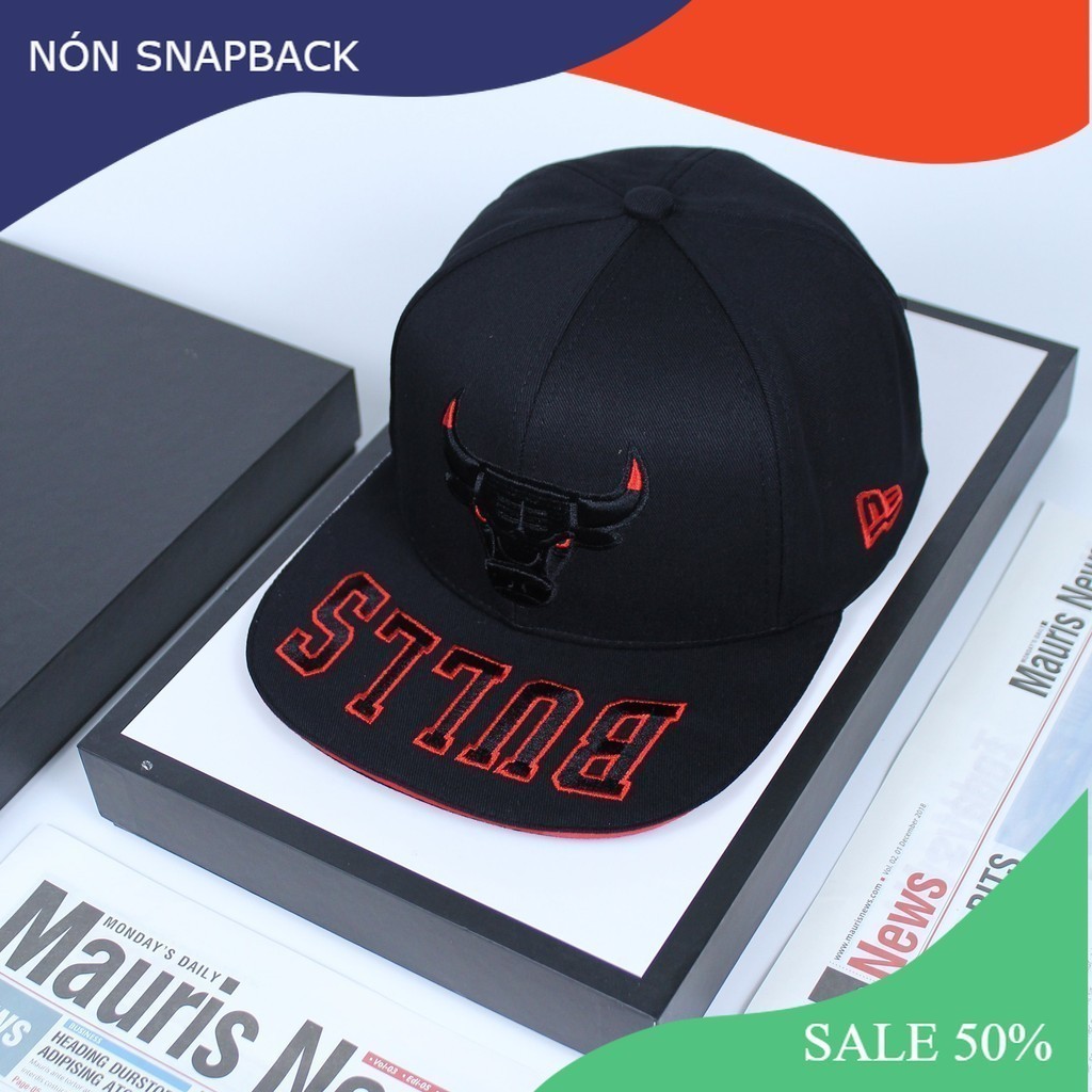 [Ảnh thật] Mũ Nón Snapback Đầu Trâu MLB Mũ Snapback HipHop Thời Trang Unisex Cho Cả Nam Và Nữ