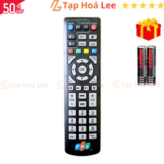 Remote điều khiển đầu FPT play box Mã 01, Remote truyền hình FPT hàng - Tặng kèm pin - Tạp Hóa Lee