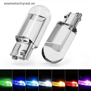 Metertryred 2 chiếc t10 kính nhà ở cob xe led bóng đèn 6000k nêm biển đèn vn