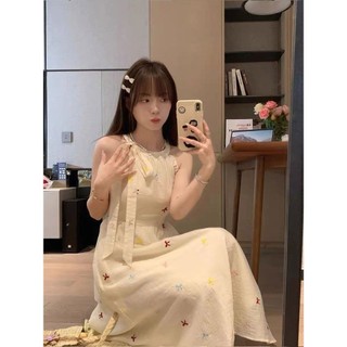 Váy Liền Cổ Thắt Nơ Siêu Tiên Nữ Ngọt Ngào Phong Cách Nhật Bản