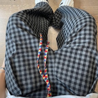 Trực TIẾP TUYỆT VỜI Quần Nam Thời Trang Lười Phong Cách Kẻ Sọc Màu Sắc Tương Phản Webbing Rời Quần Thường Ngày