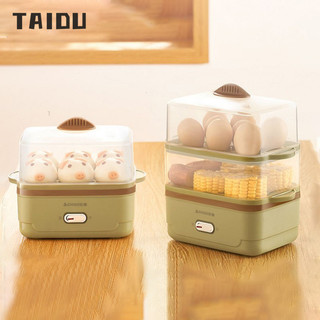 TAIDU Máy hấp trứng đa chức năng, tắt nguồn tự động, máy ăn sáng tại nhà