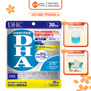 Viên Uống Bổ Não DHC DHA Hỗ Trợ Tăng Cường Chức Năng Não