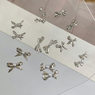 Set 10 charm nơ mini trang trí móng mẫu mới 🌸 Nam Phương Nail 🌸