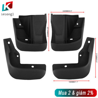 Sesong 4 Tấm chắn bùn ô tô Bắn bảo vệ Không cần khoan Bánh trước và sau Bảo vệ bùn có ốc vít