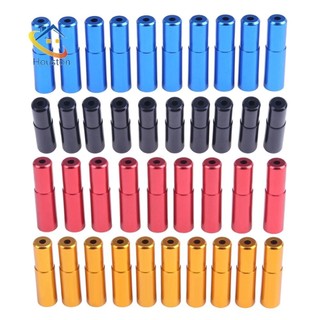 10 chiếc xe đạp đường bộ leo núi cáp phanh xe đạp ống vỏ nắp cuối 5mm
